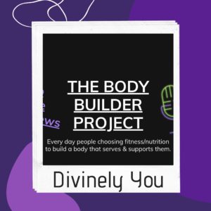 Body builder podcast graphic